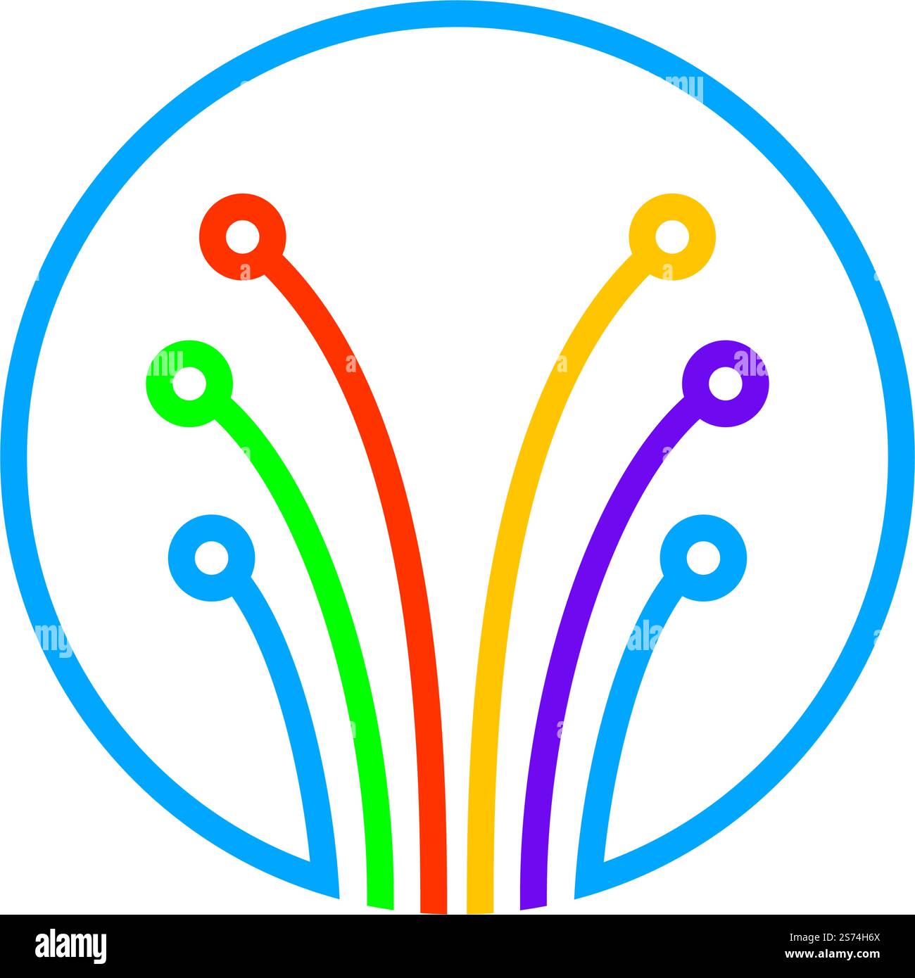 Internet speed fibre optics fast Stock Vector Images - Alamy