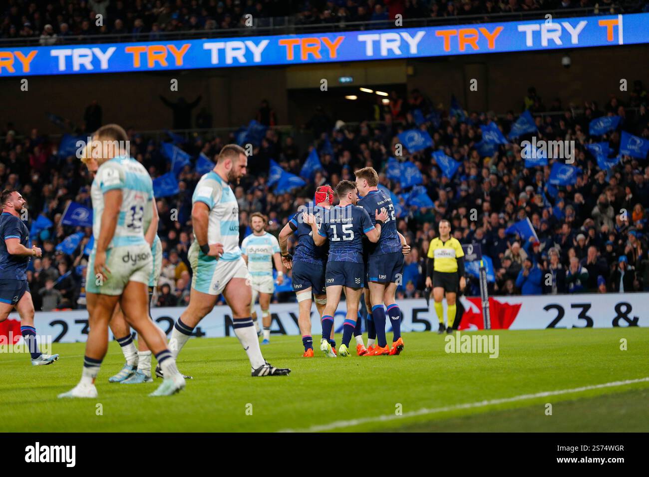 18th January 2025; Aviva Stadium, Dublin, Ireland; Investec Champions ...