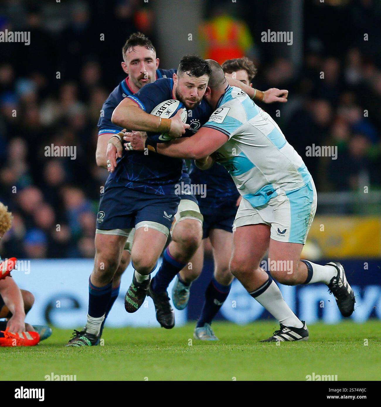Aviva Stadium, Dublin, Ireland. 18th Jan, 2025. Investec Champions Cup ...