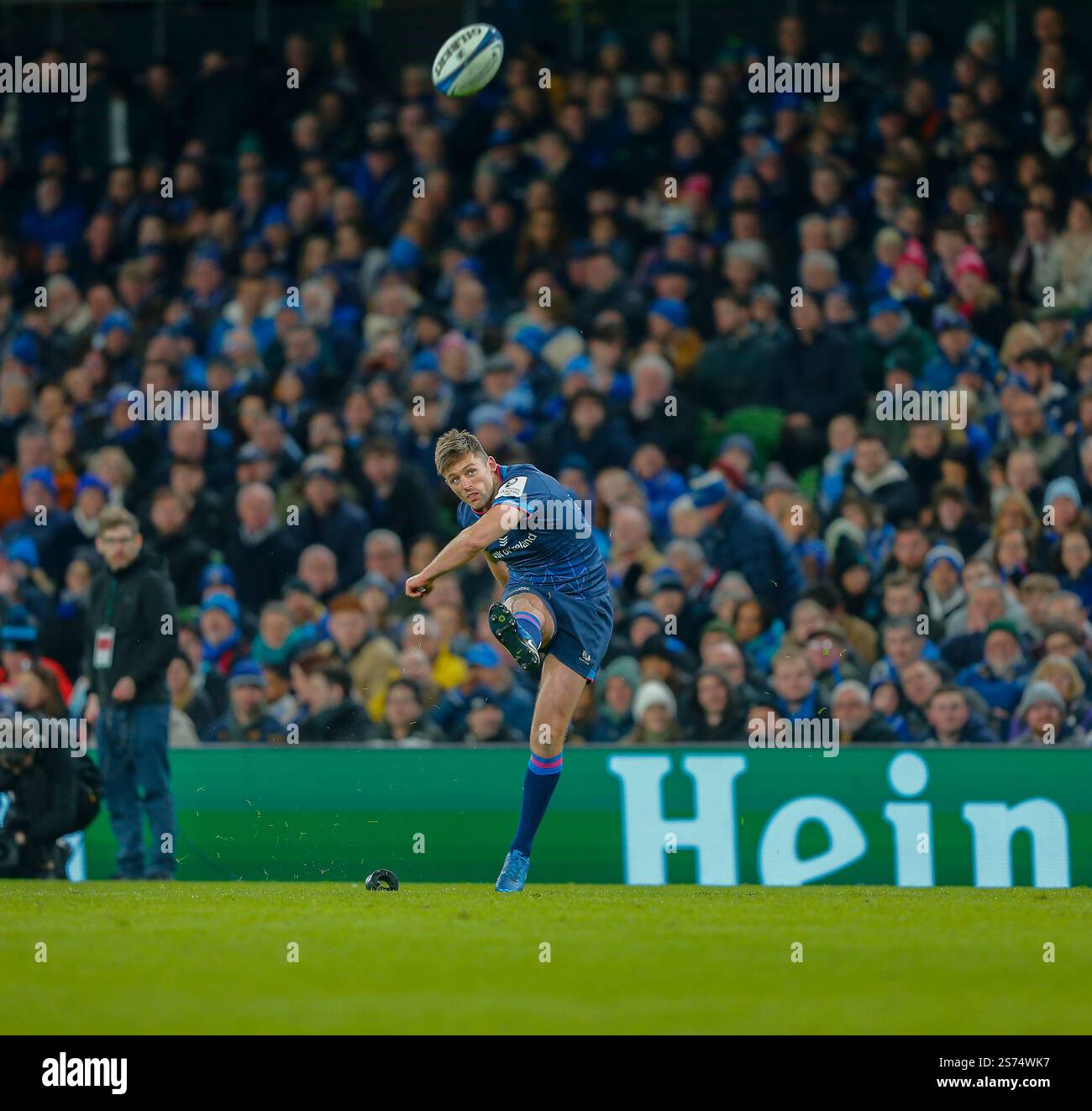 Aviva Stadium, Dublin, Ireland. 18th Jan, 2025. Investec Champions Cup ...