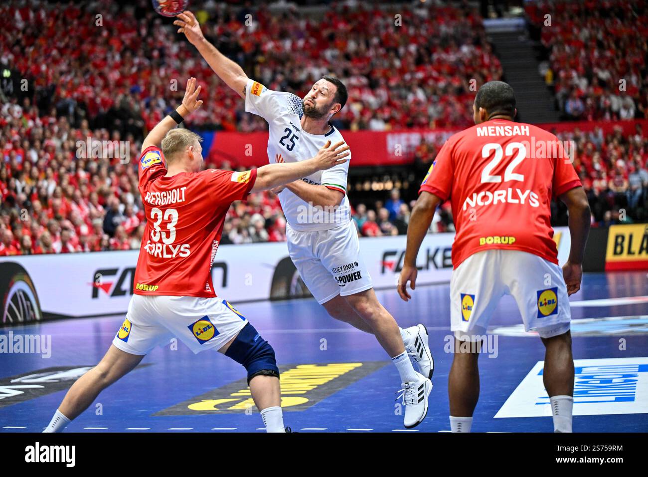 Pablo Miguel Marrochi of Italy Nationalteam during IHF Men's Handball