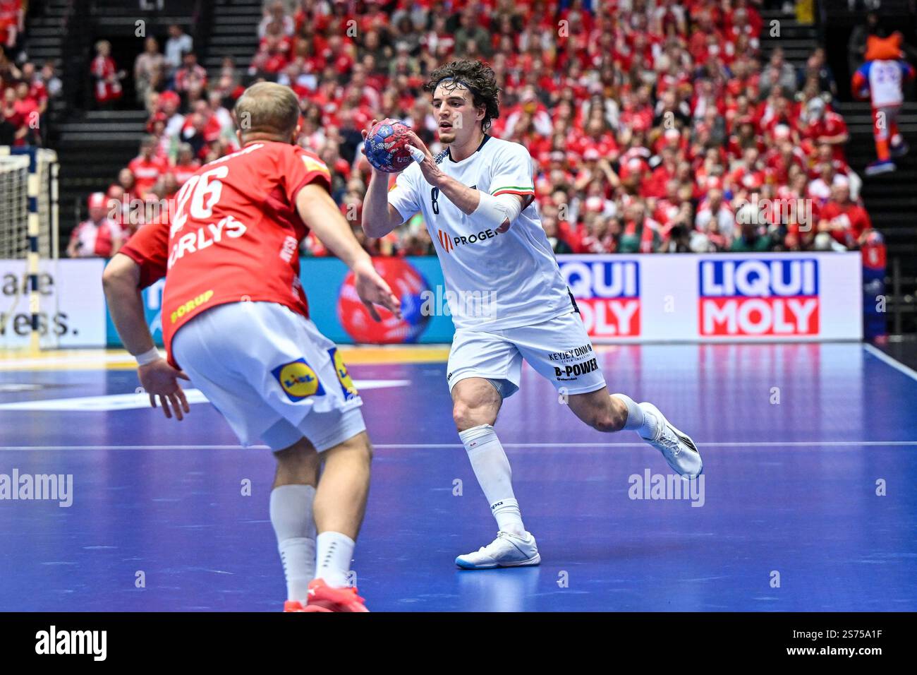Savini of Italy Nationalteam during IHF Men's Handball World