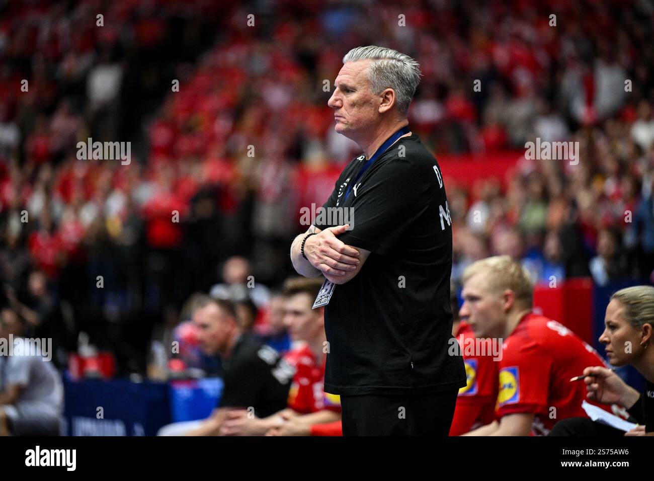 Nikolaj Jacobsen Coach of Denmark Nationalteam during IHF Men's