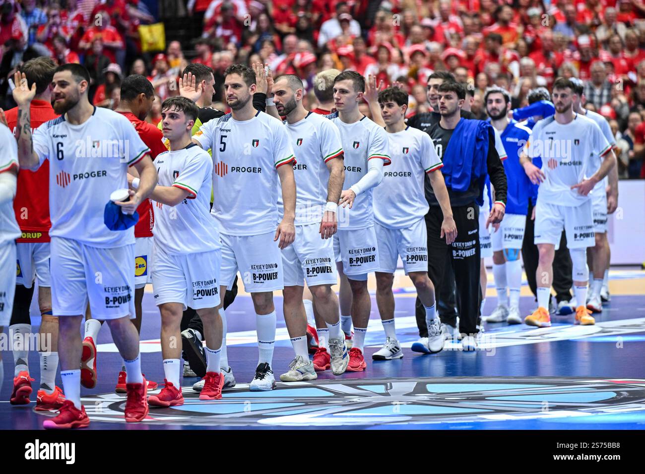 Italia Italy Nationalteam during IHF Men's Handball World