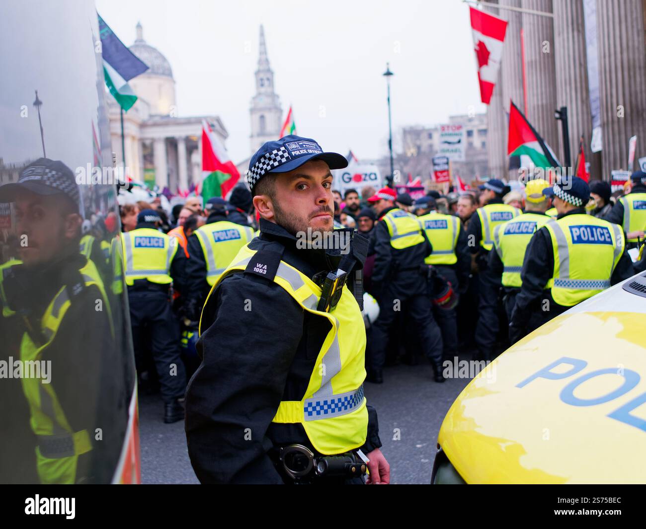 Pro-Palestine march January 18th 2025 London Stock Photo - Alamy