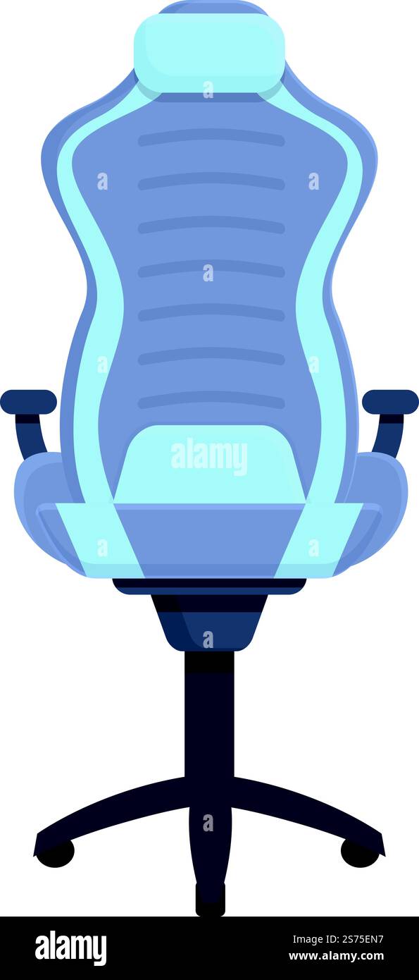 Gaming chair icon cartoon vector. Gamer seat. Armchair computer. Gaming ...
