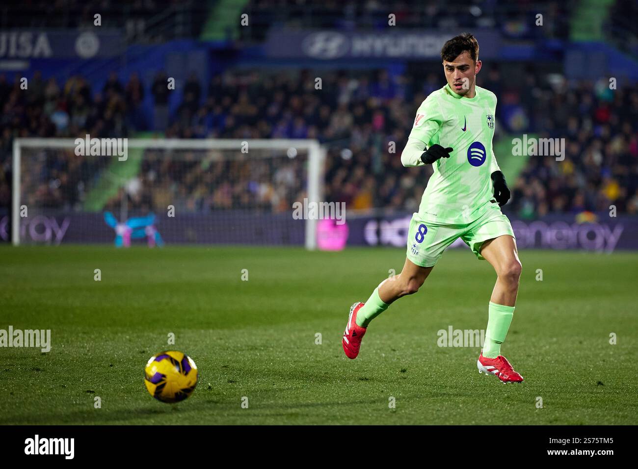GETAFE, SPAIN JANUARY 18 Pedro Gonzalez 'Pedri' of FC Barcelona