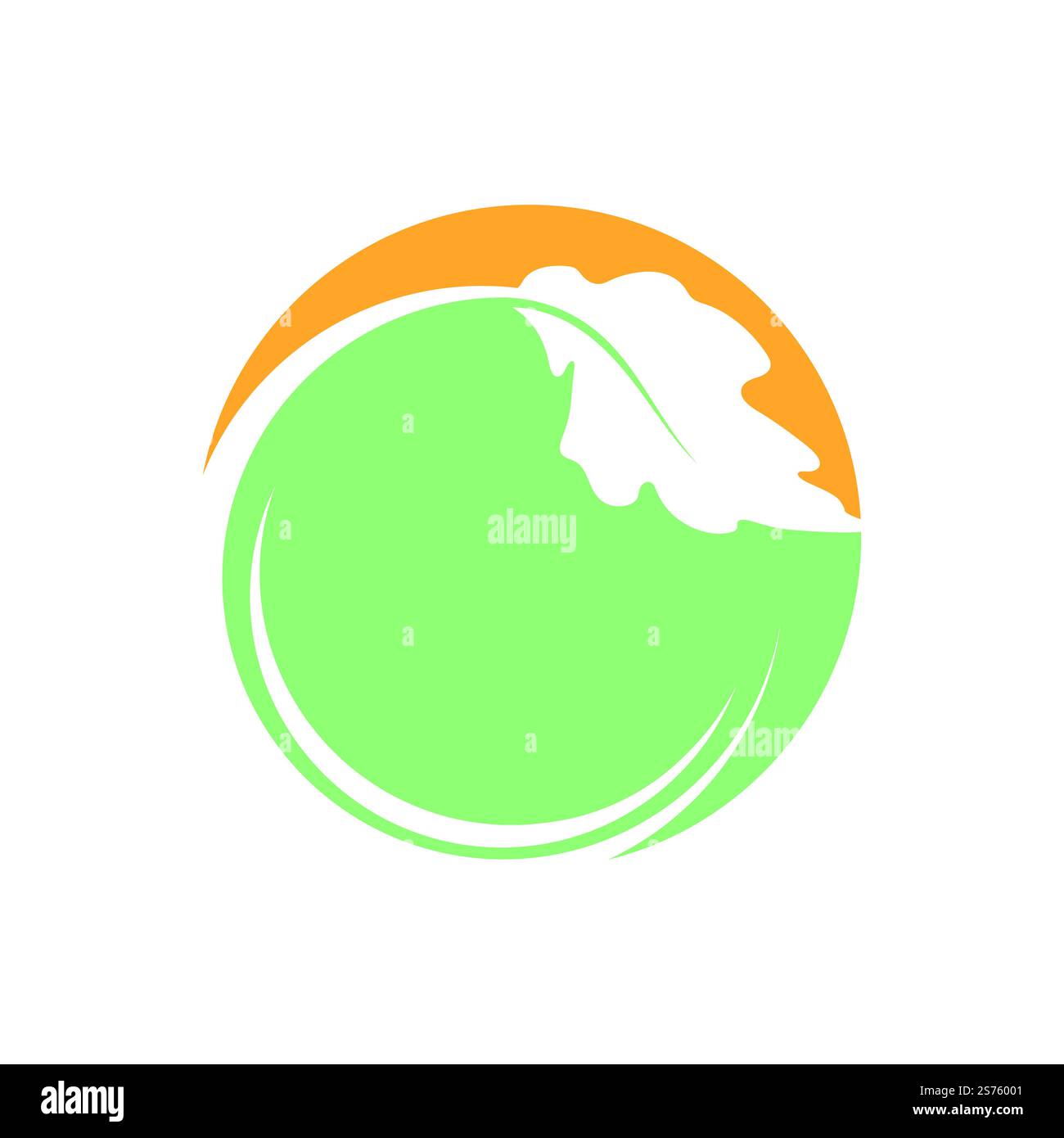 Green leaf illustration nature logo and symbol design Stock Vector ...