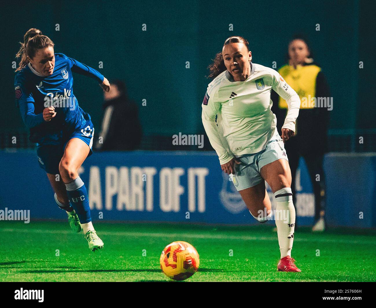 Walton Hall Park Stadium, England 18th January 2025 Ebony Salmon (17