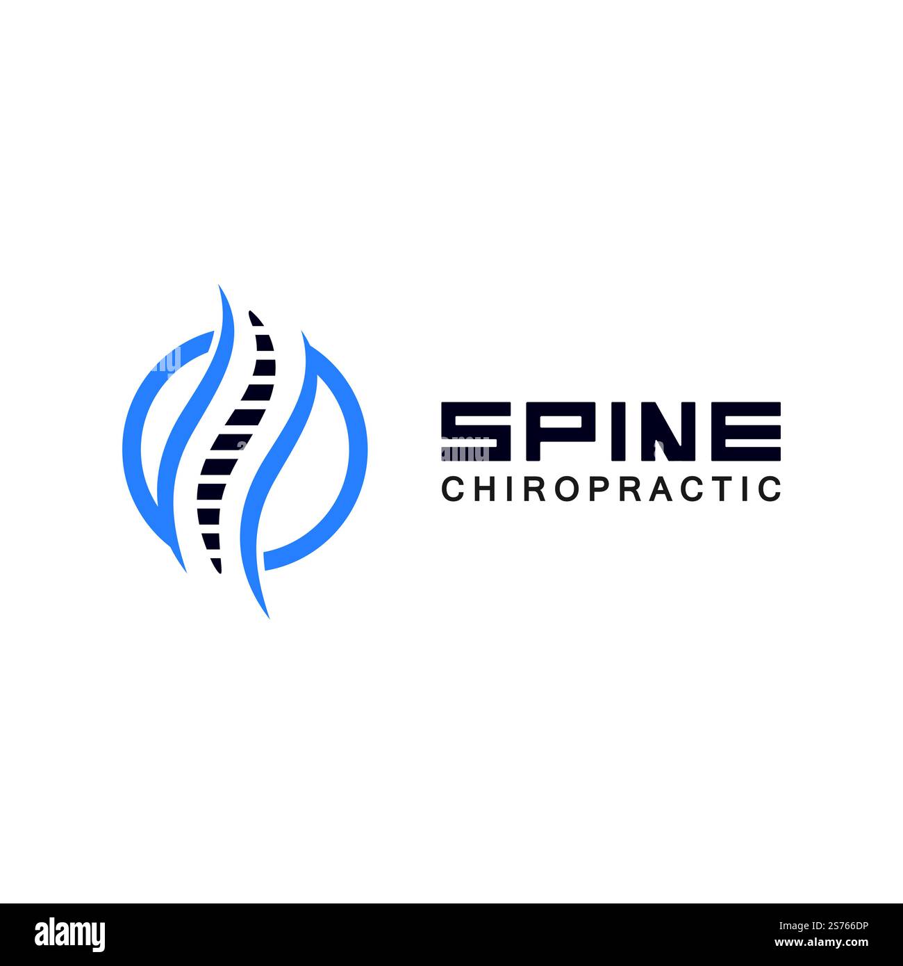 Spine logo vector illustration design template Stock Vector Image & Art ...
