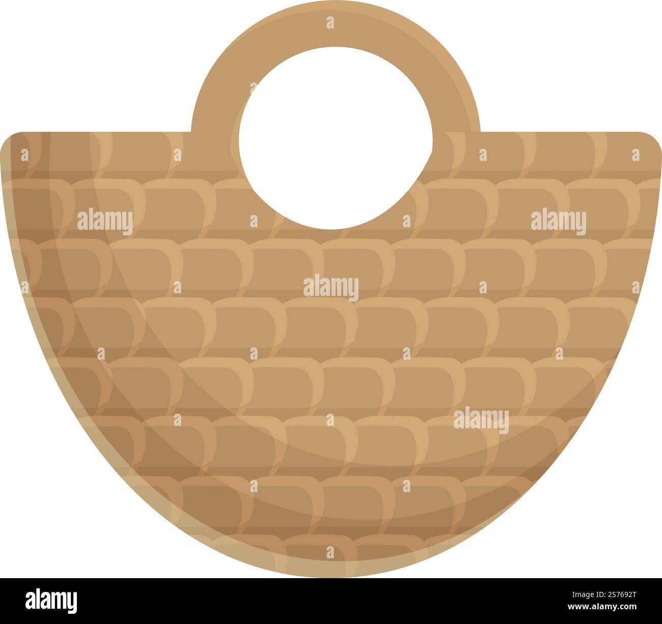Jute element icon cartoon vector. Rope thread. Decoration hemp. Jute ...