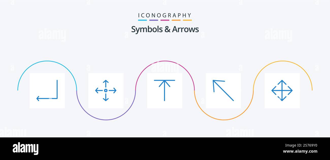 Symbols and Arrows Blue 5 Icon Pack Including . up. transform. arrow ...
