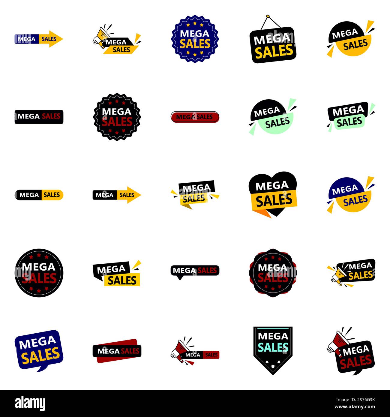 25 Professional Vector Designs in the Mega Sale Bundle Perfect for ...