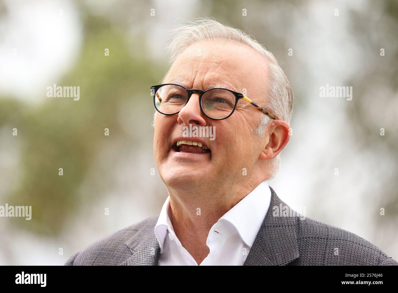 Sydney, Australia. 19th Jan, 2025. The Prime Minister Anthony Albanese ...