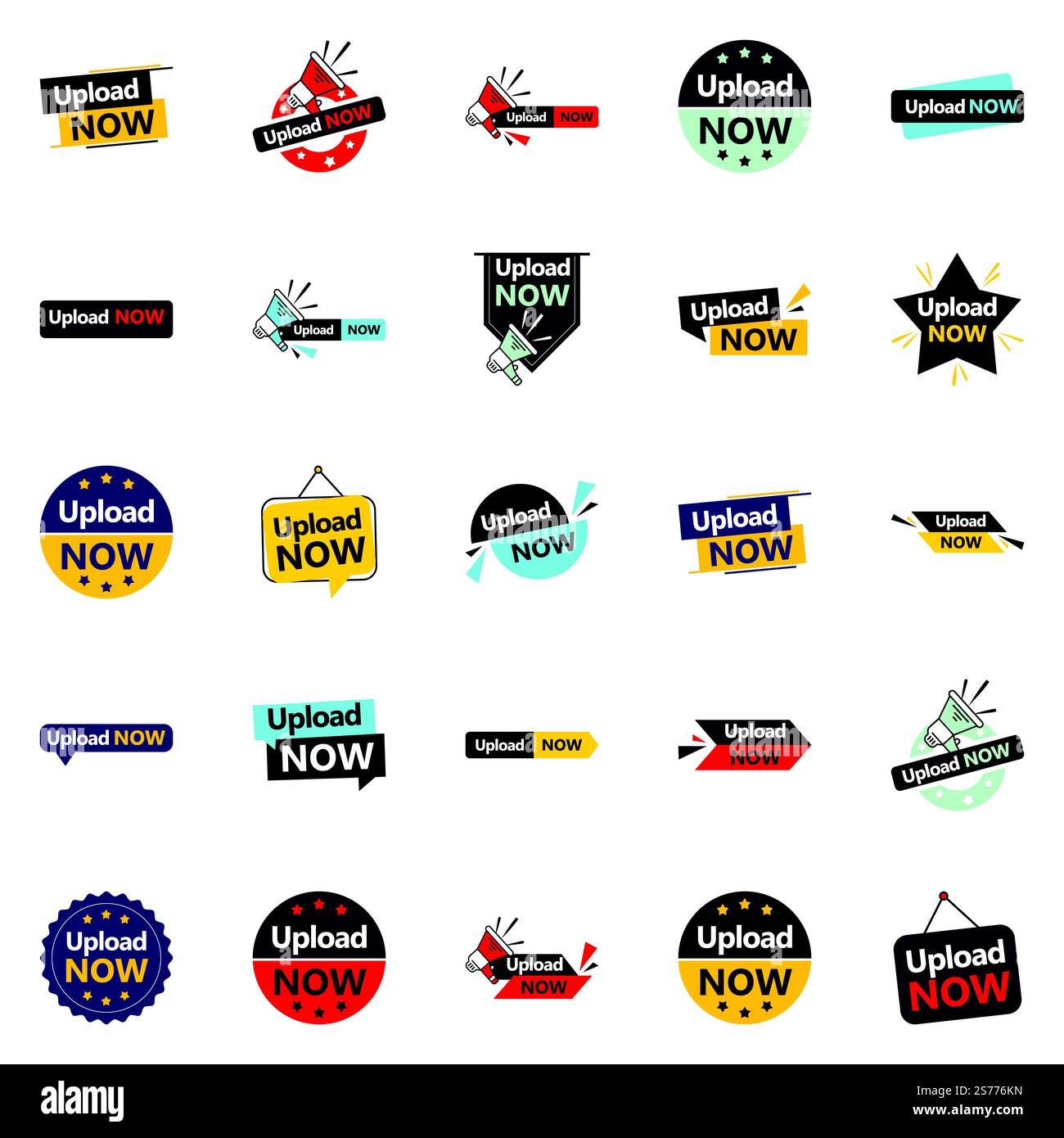 Upload Now Bundle 25 fully editable Vector Designs for your advertising ...