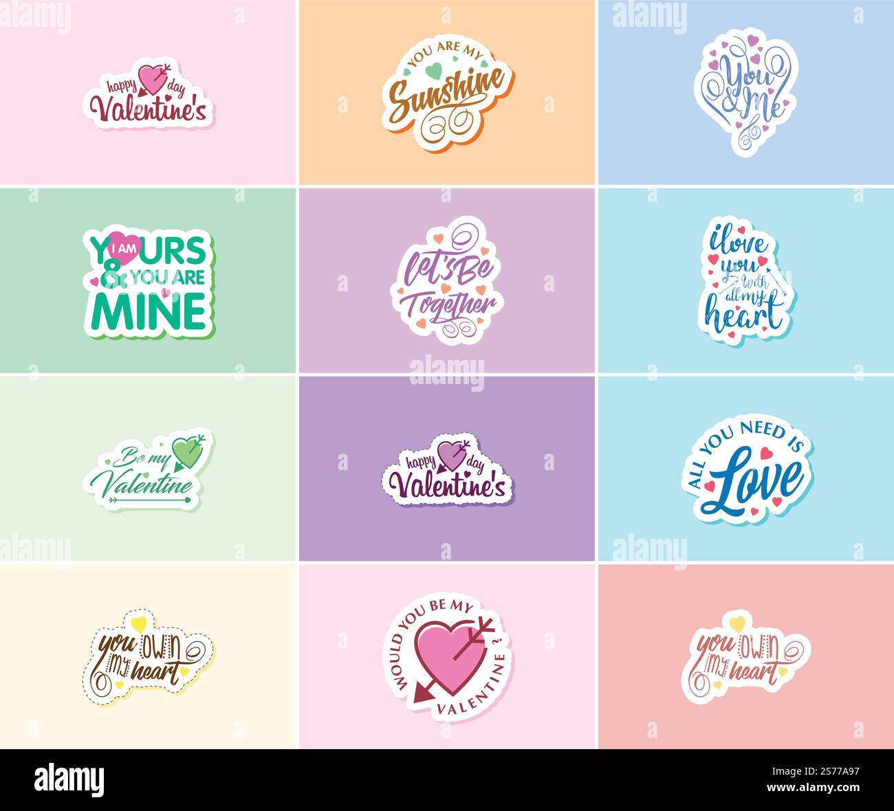 Valentine’s Day Graphics Stickers to Share Your Love and Affection ...