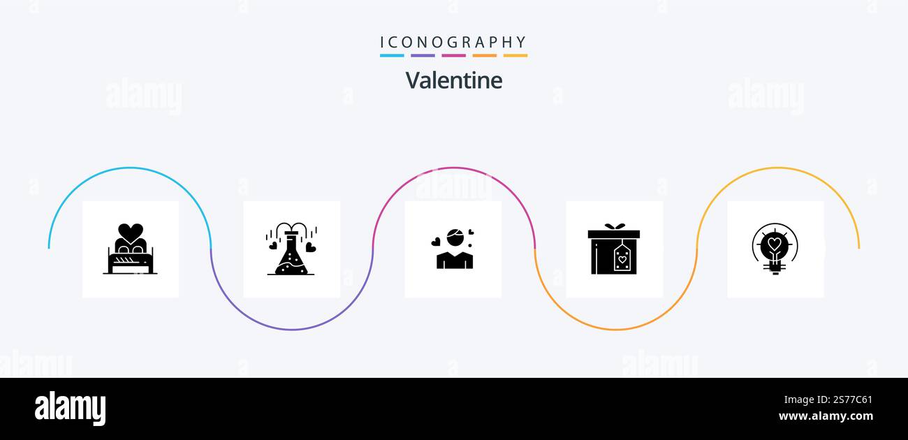 Valentine Glyph 5 Icon Pack Including love. valentines. day. valentine ...