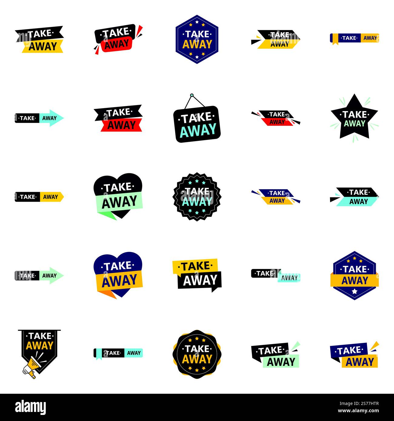 Take Away Vector Pack 25 High Impact Designs for Graphic Designers ...