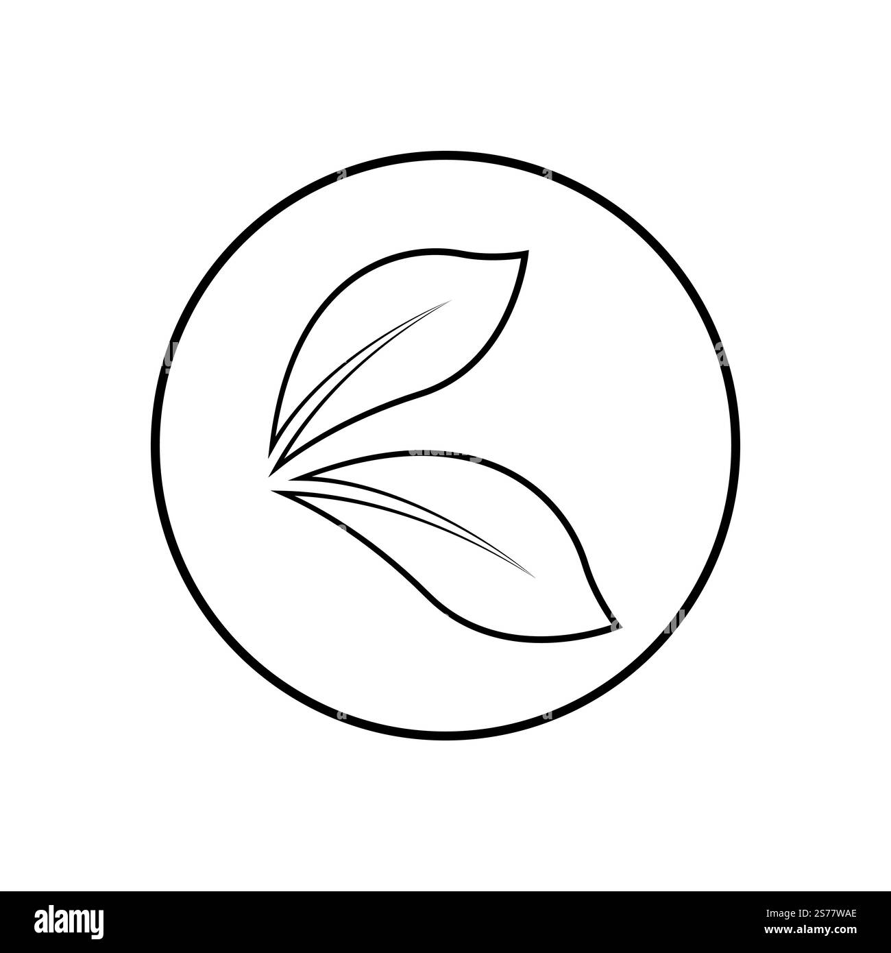 Green leaf illustration nature logo and symbol design Stock Vector ...