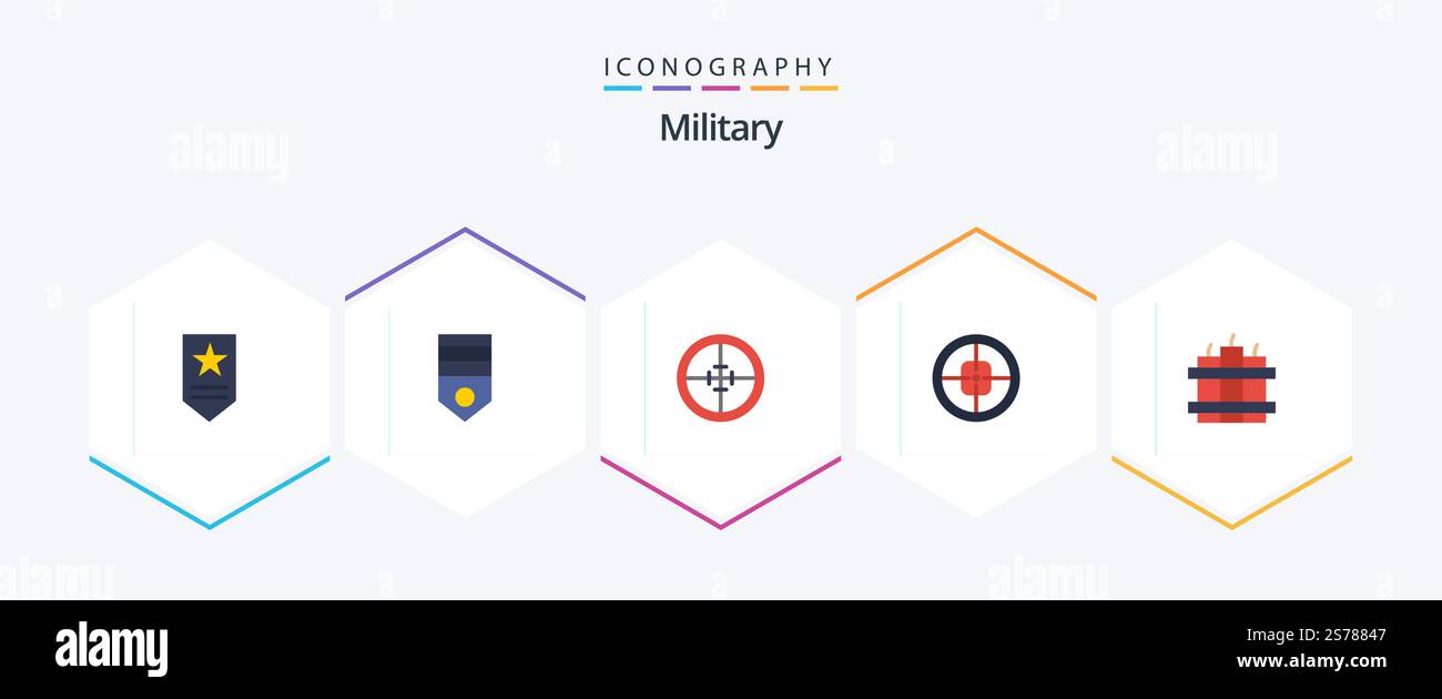 Military 25 Flat icon pack including . timer. army. dynamite. target ...