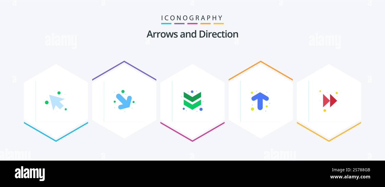 Arrow 25 Flat icon pack including . right. down. forward. direction ...