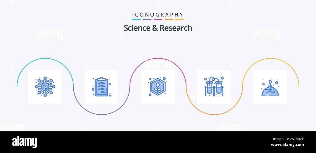 Science Blue 5 Icon Pack Including burner. connection. agriculture ...
