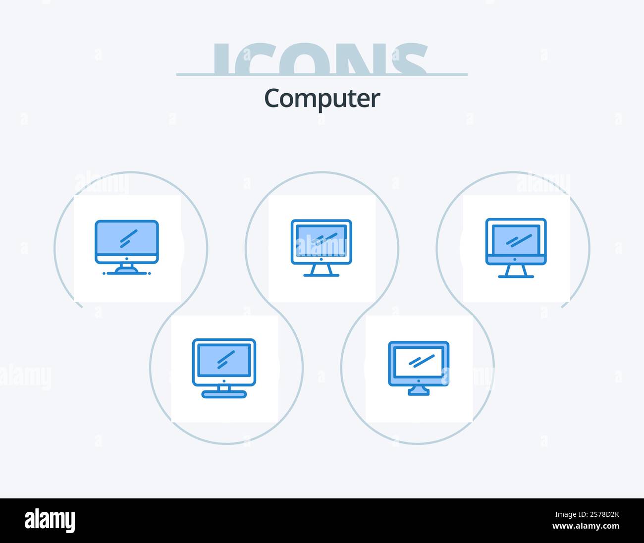 Imac blue Stock Vector Images - Alamy