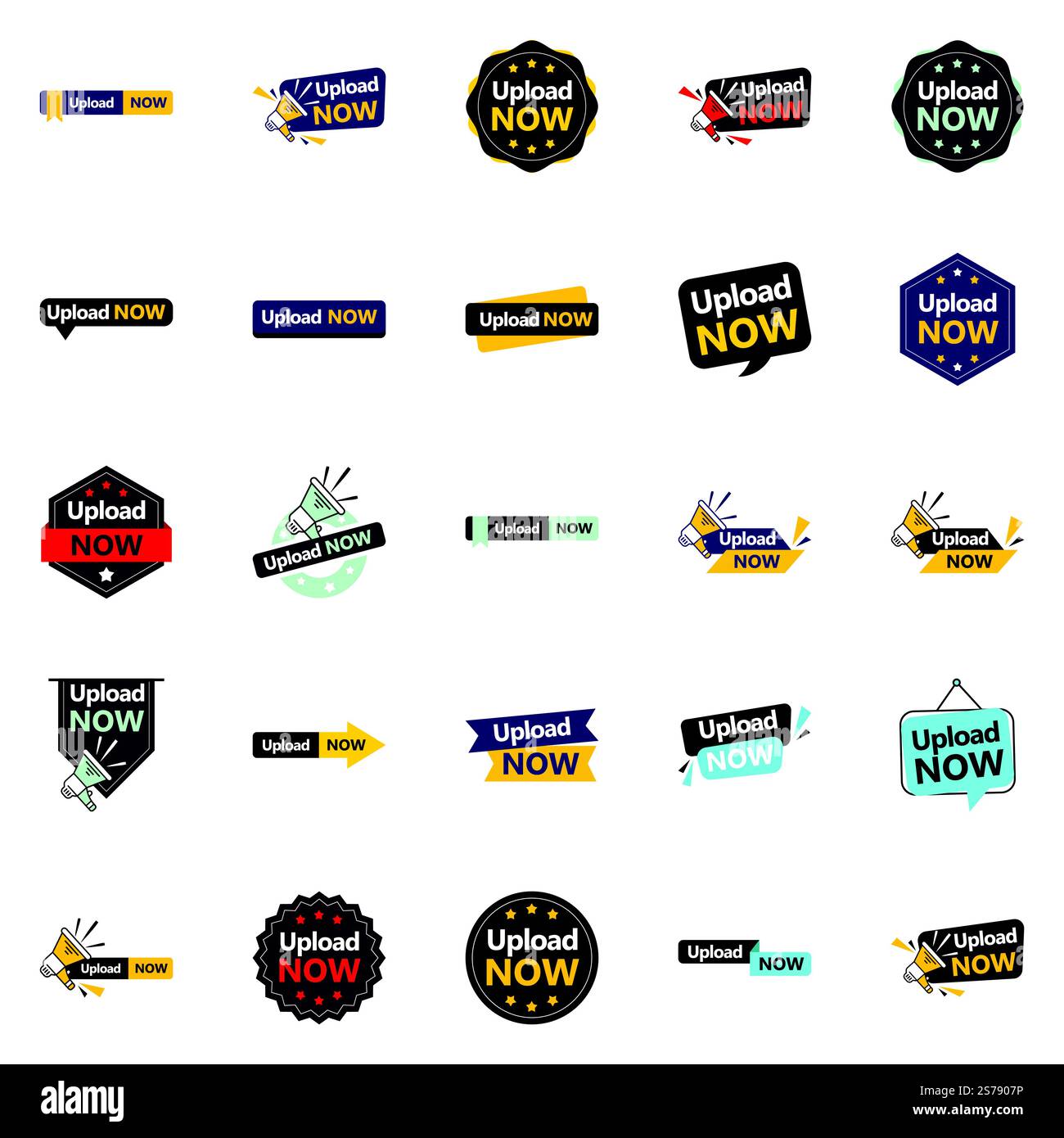 25 Stunning Vector Designs in the Upload Now Bundle Perfect for ...