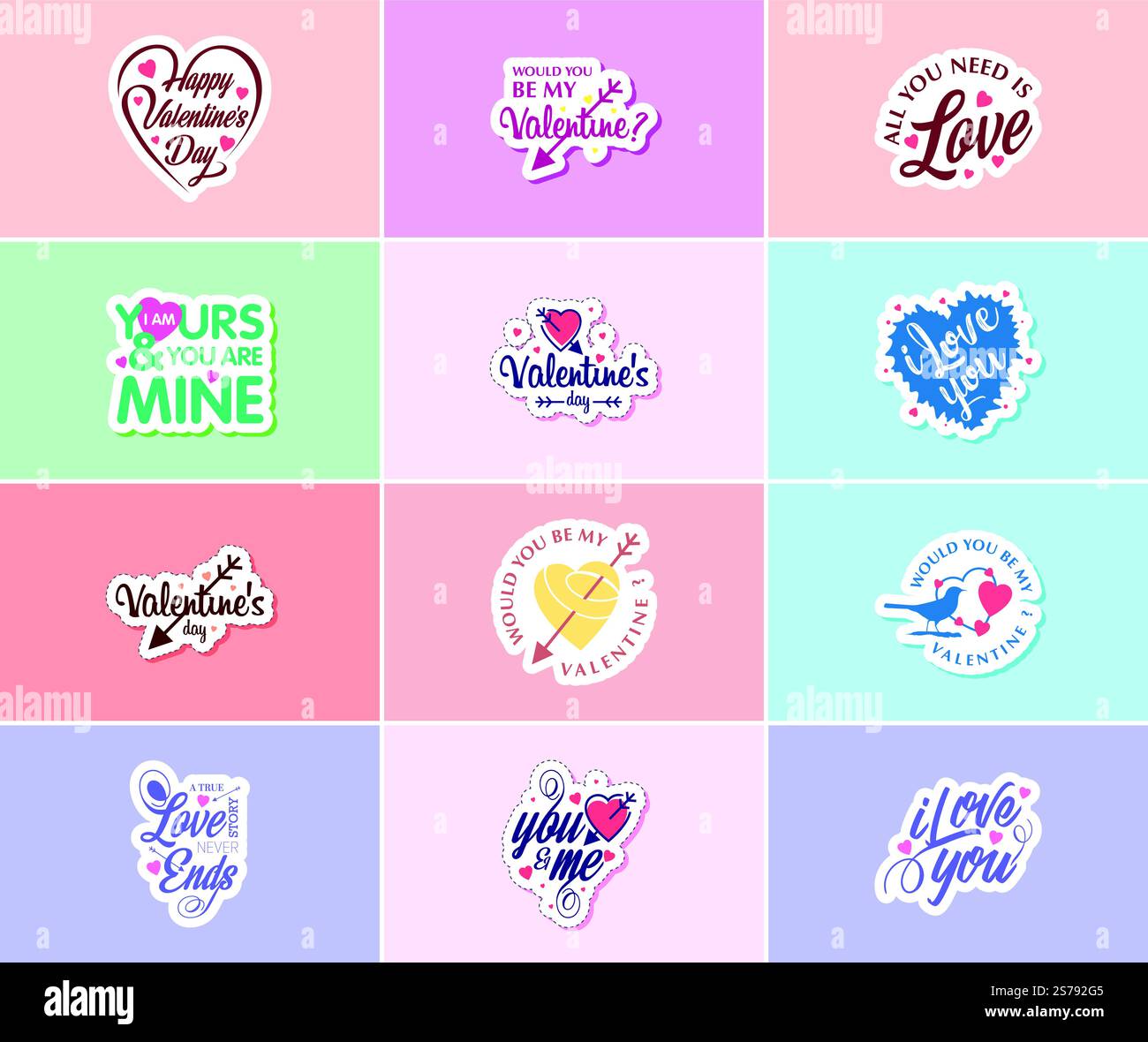 Valentine’s Day Graphics Stickers to Share Your Love and Affection ...