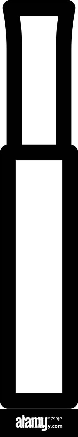 single strand wire line icon vector. single strand wire sign. isolated ...