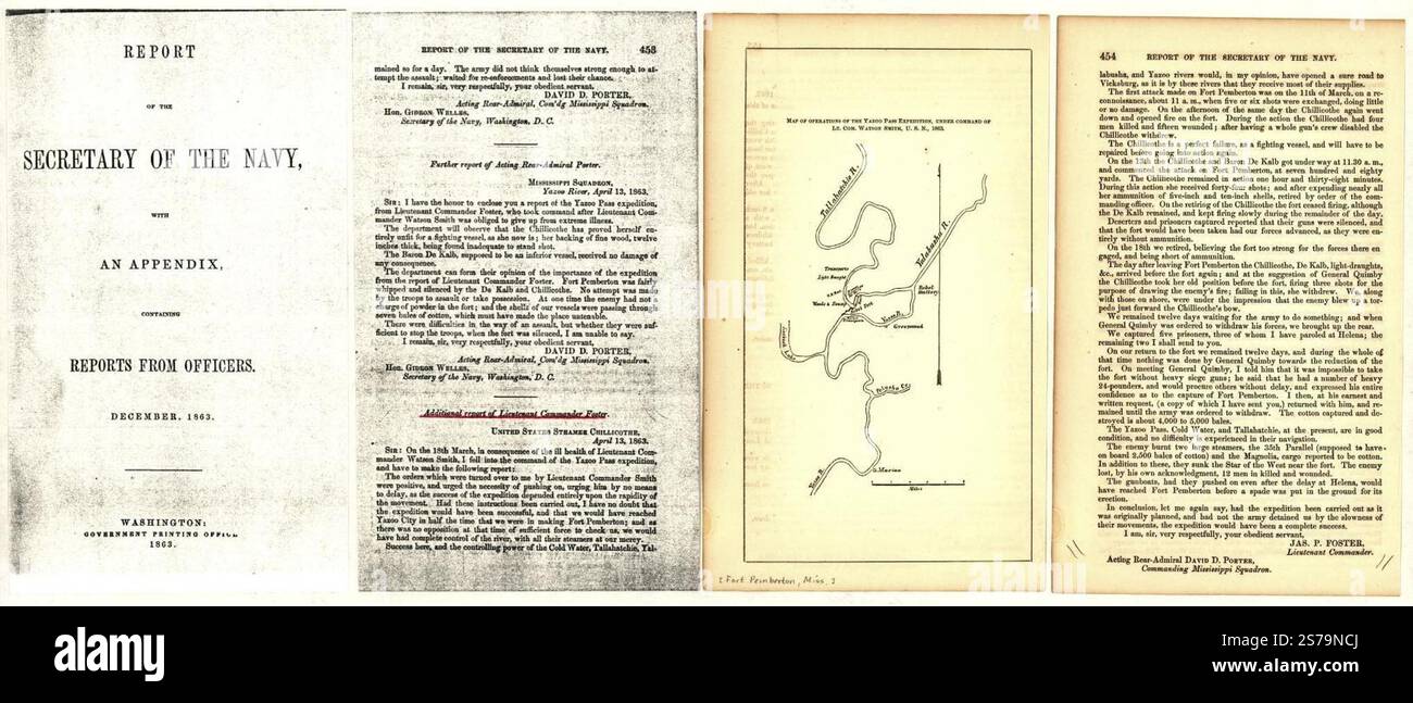 Map of operations of the Yazoo - Map Of Operations Of The Yazoo Pass Expedition Under Command Of Lt Com Watson Smith Usn 1863 1863 By United States Navy 2S79NCJ