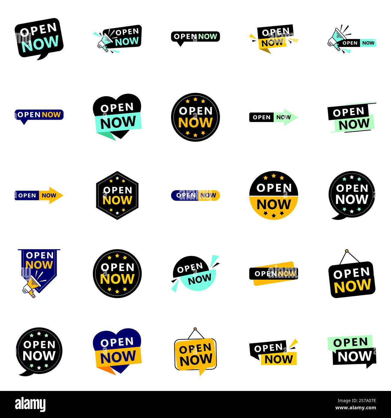 25 Open Now Vector Images for Immediate Use Stock Vector Image & Art ...