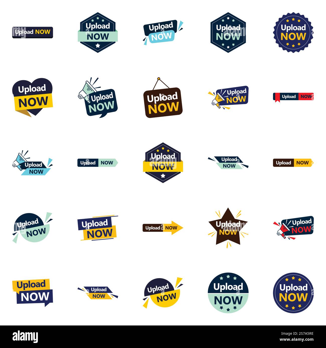 25 Eye catching Vector Designs in the Upload Now Bundle Perfect for ...