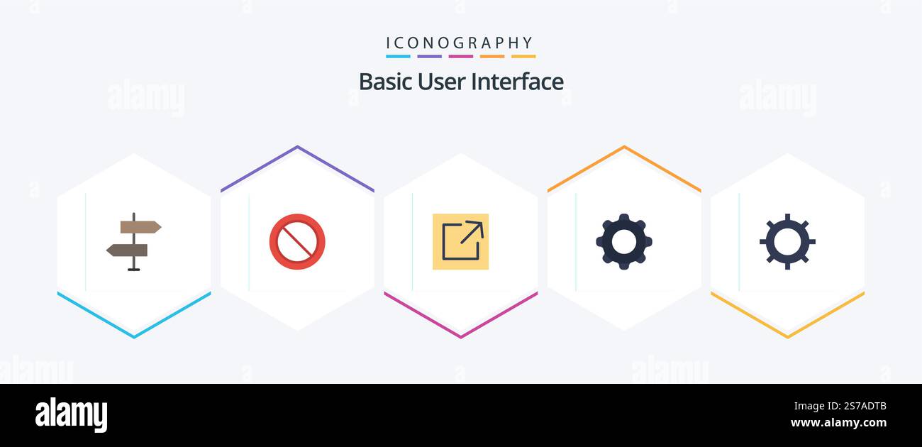Basic 25 Flat icon pack including basic. mobile. set. interface. application Stock Vector