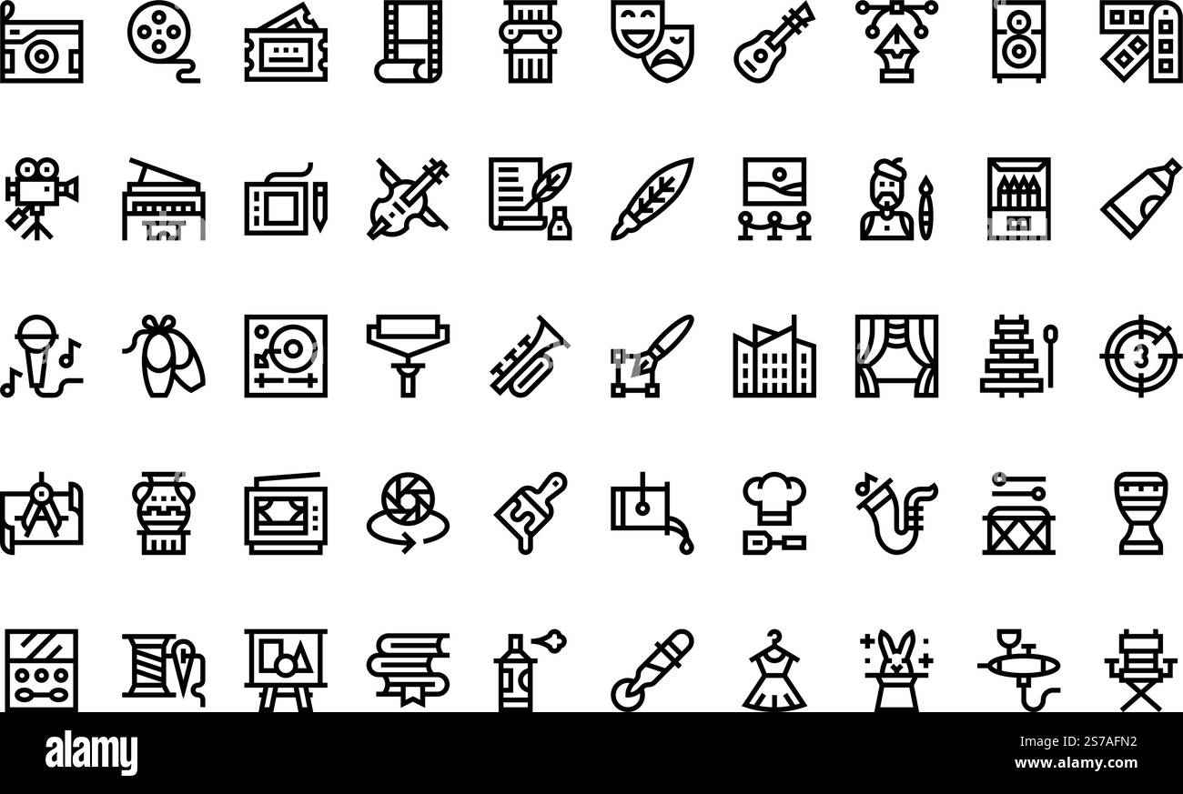 High-Quality Vector Icons Collection with Editable Stroke. Ideal for Professional and Creative Projects. Stock Vector