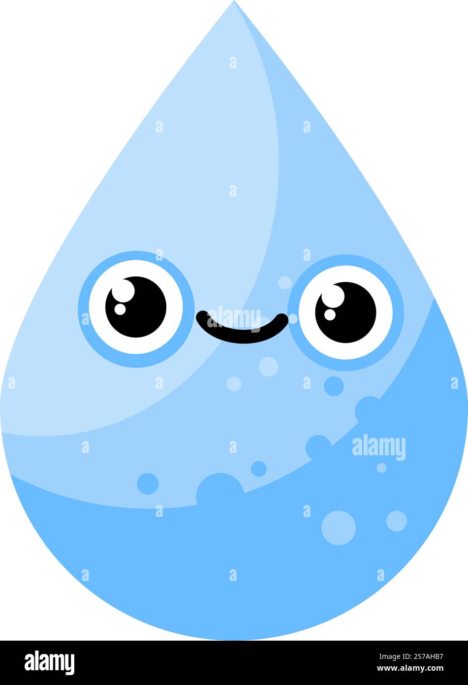 Cute Water Drop Stock Vector Image And Art Alamy 