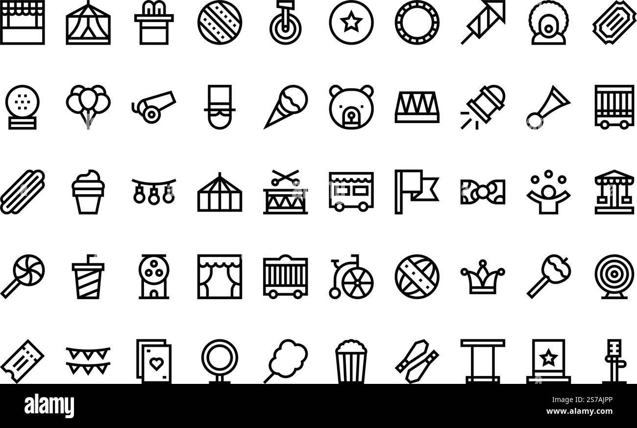 High-Quality Vector Icons Collection with Editable Stroke. Ideal for Professional and Creative Projects. Stock Vector