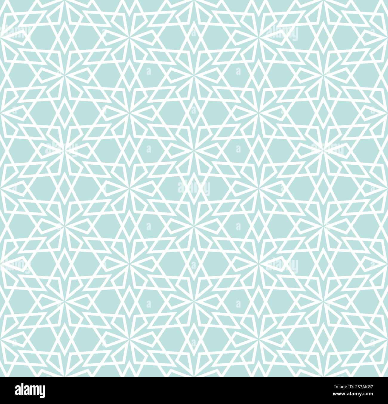 Abstract geometry pattern in Arabian style. Seamless vector background ...