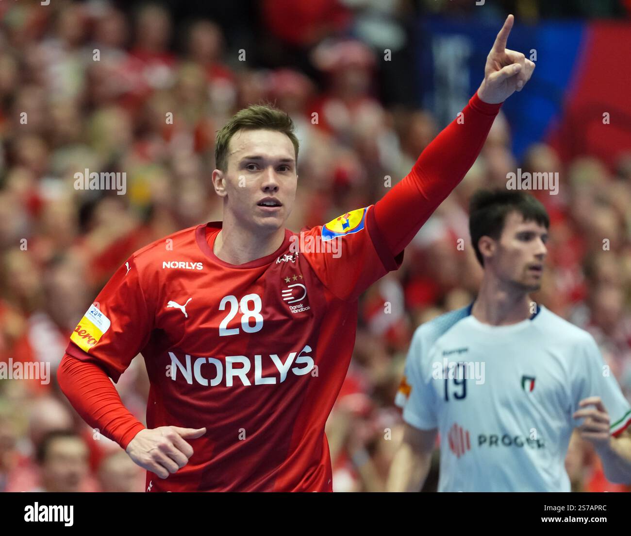 18 January 2025, Denmark, Herning: Handball: World Championship ...
