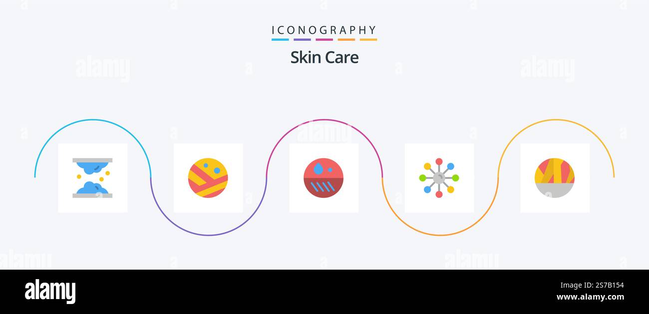 Skin Flat 5 Icon Pack Including skin. skin. protein. dry skin. dry ...