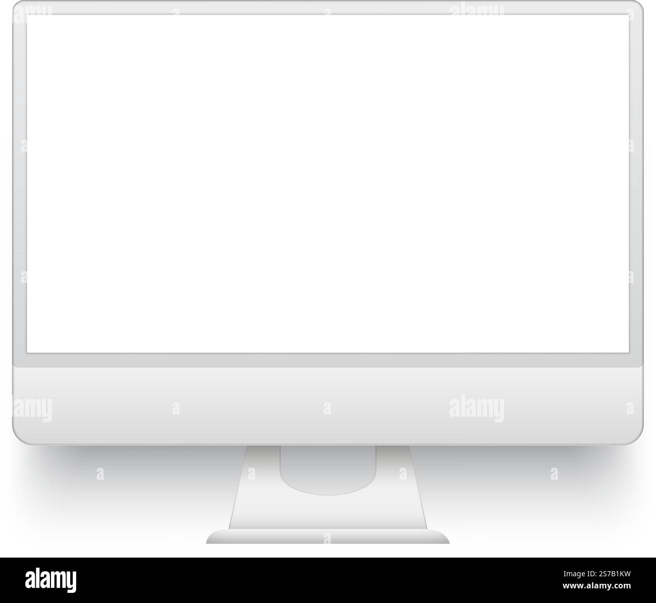 Computer screen displaying web Stock Vector Images - Alamy