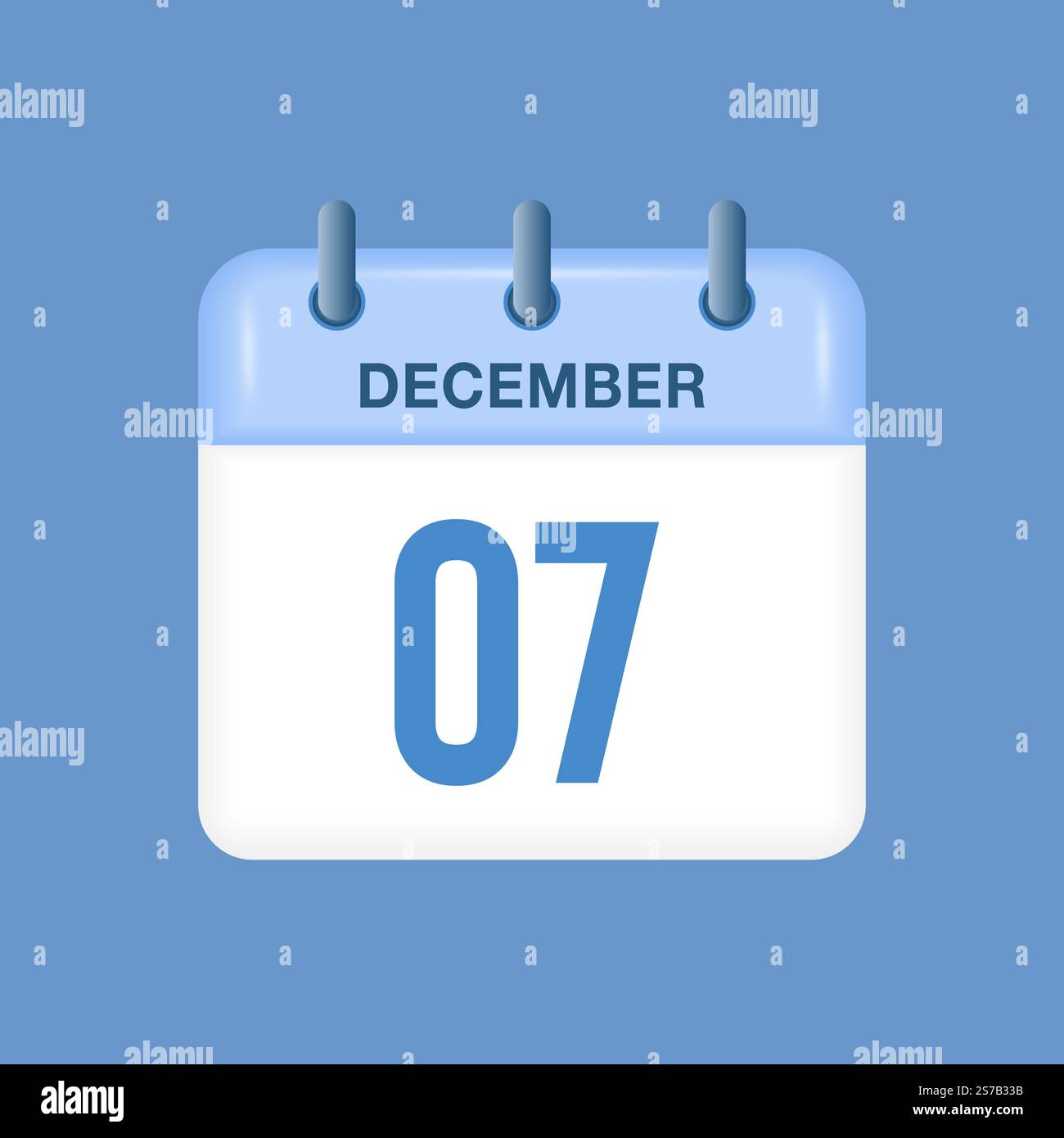 December 12 calendar and time planner daily calendar icon reminder