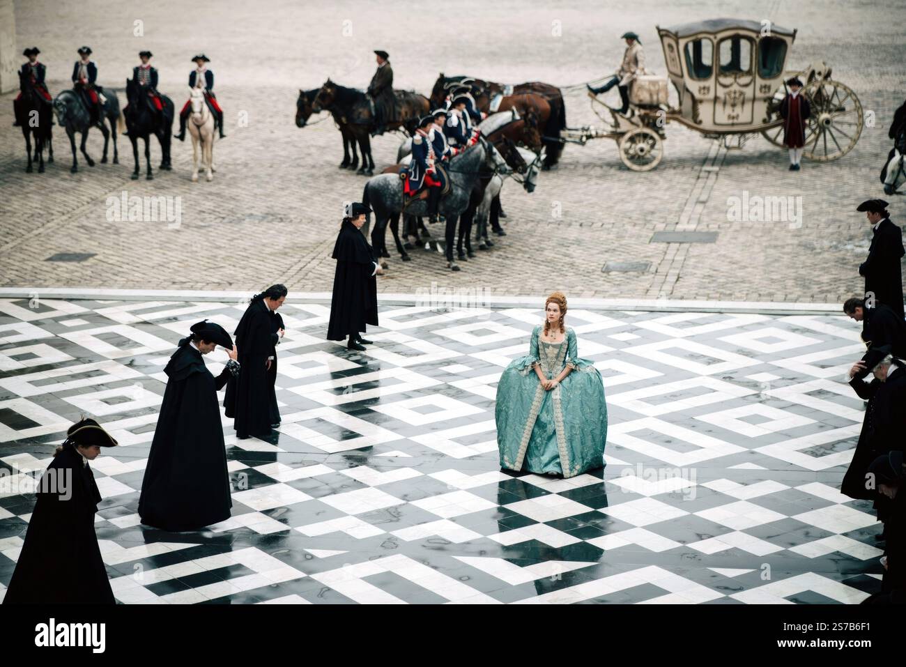 Fresh Look at Emilia Schule In Marie Antoinette 2022 Directed By Pete Travis