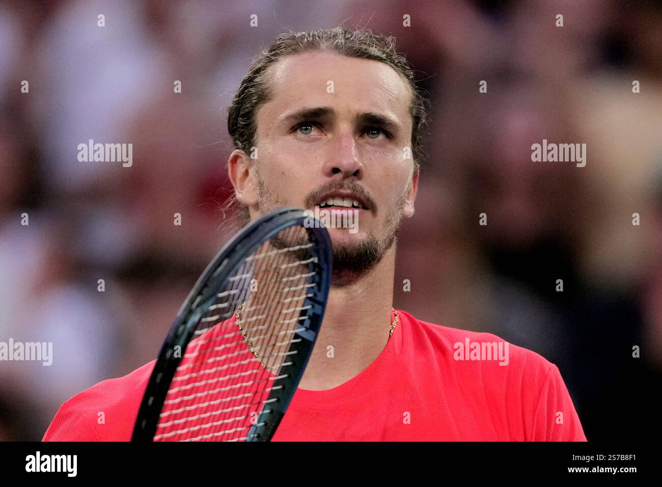 Alexander Zverev of Germany celebrates after defeating Ugo Humbert of