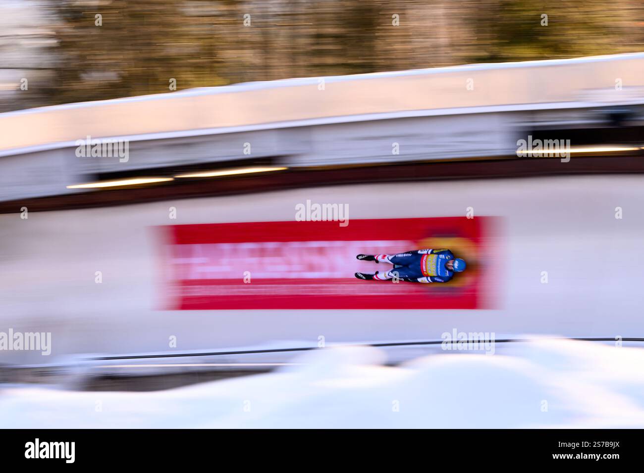 19 January 2025, North RhineWestphalia, Winterberg Luge World Cup