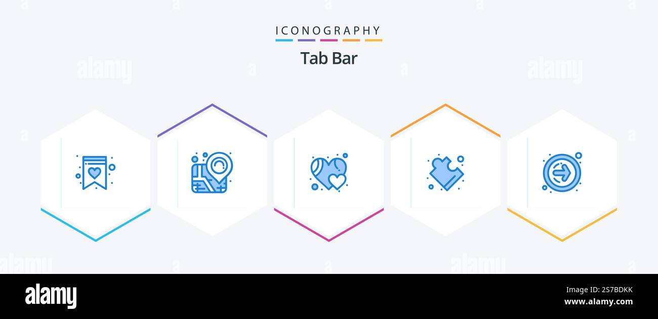 Tab Bar 25 Blue icon pack including . . like. next button. forward ...