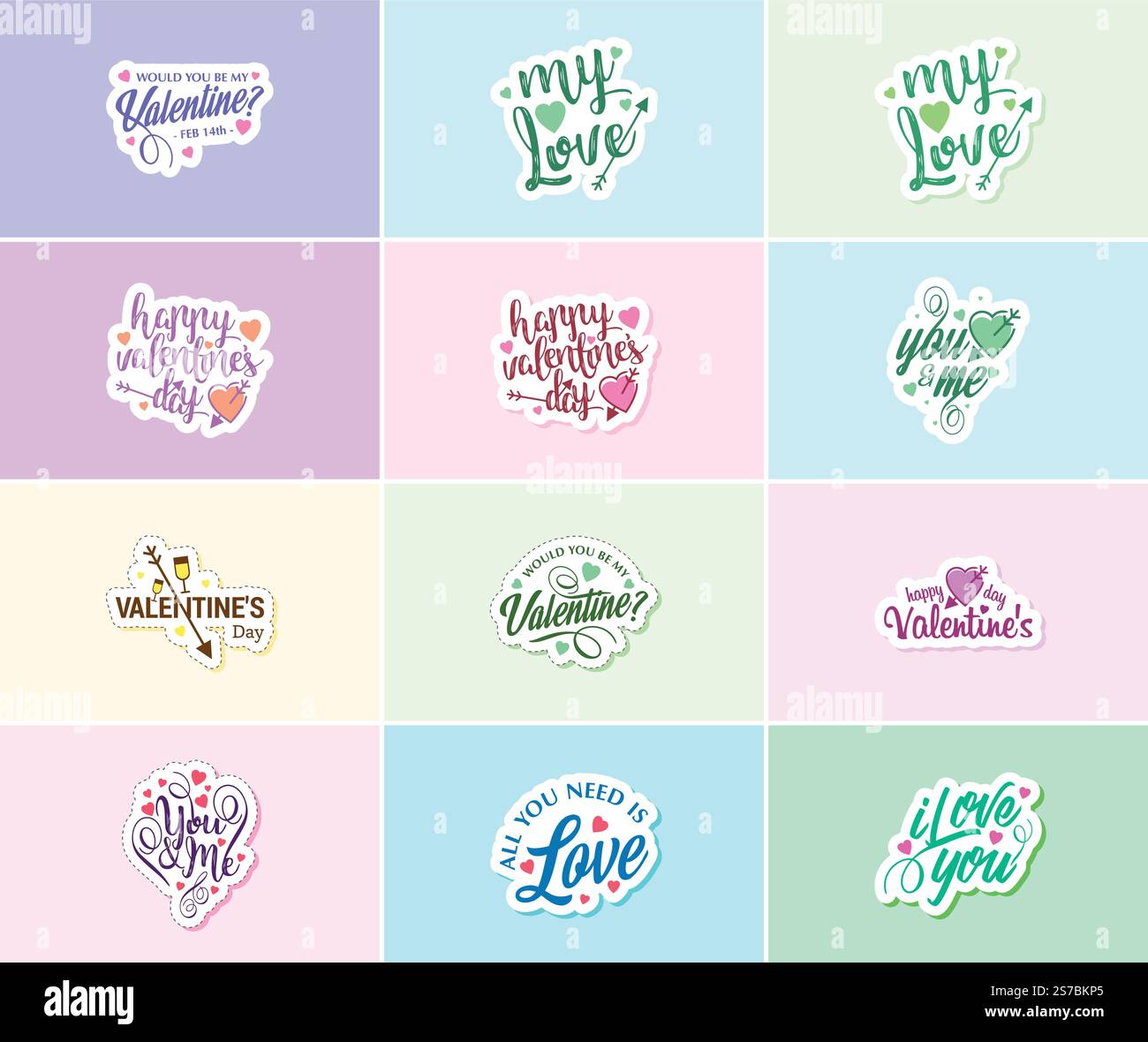 Valentine’s Day Graphics Stickers to Share Your Love and Affection ...