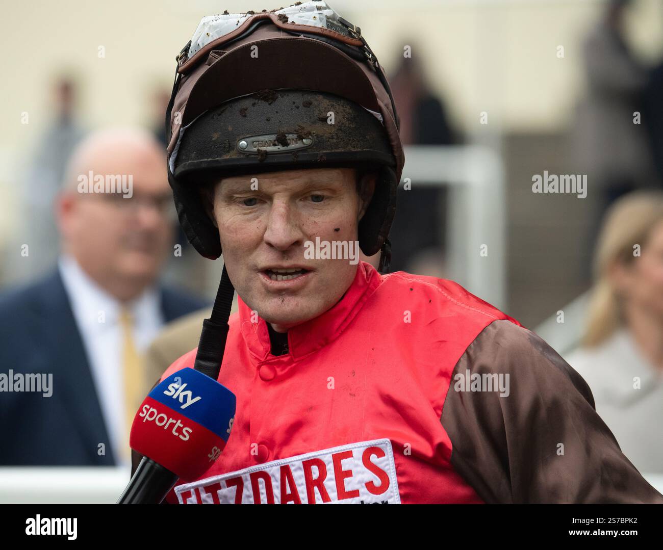 Ascot, Berkshire, UK. 18th January, 2025. Mr David Maxwell. IN D’OR ...