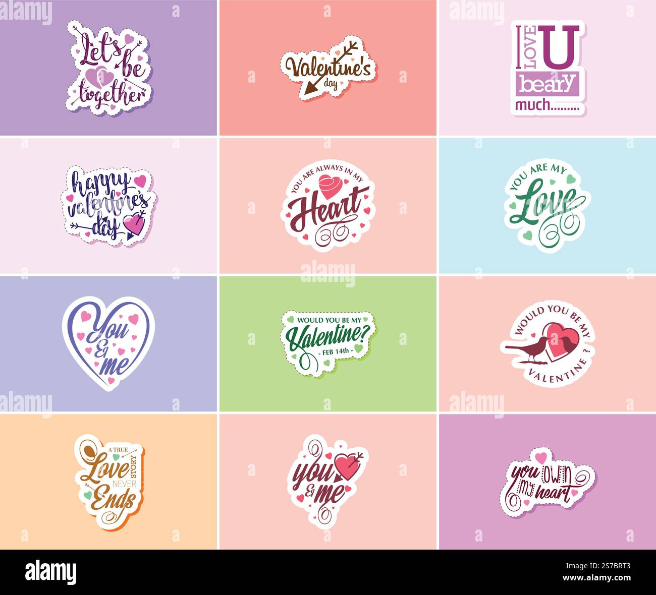 Valentine’s Day Graphics Stickers to Share Your Love and Affection ...