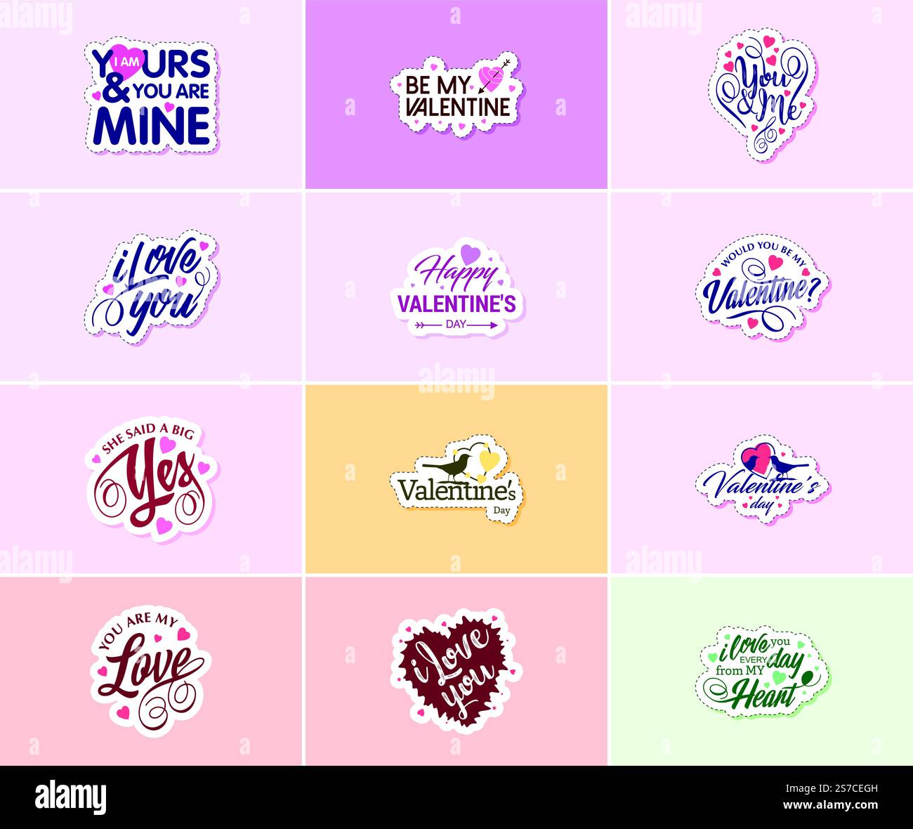 Valentine’s Day Graphics Stickers to Share Your Love and Affection ...